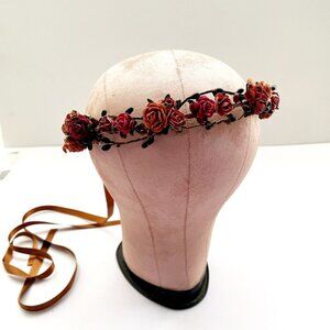 Autumn Floral Halo